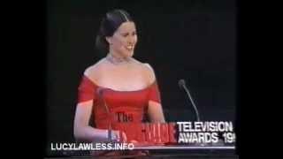 1998 NZ TVGuide Television Awards -- Lucy Lawless & Kevin Smith