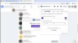 FB Group Extractor - Export Group Members from Facebook