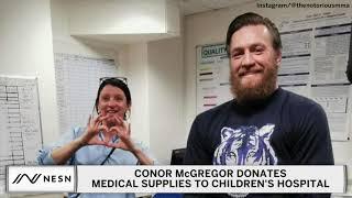 Conor McGregor Donates Medical Supplies To Irish Children's Hospital