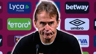 'I want team with INTENSITY to win ball HIGH UP THE PITCH!' | Julen Lopetegui | West Ham 0-0 Everton