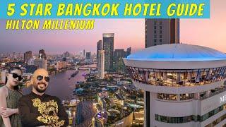 Millenium Hilton Bangkok Hotel Review - 5 Star Luxury Hotel near Temples and ICON Siam Thailand