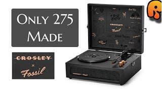 The LIMITED EDITION Crosley X Fossil Turntable - Record-ology!