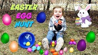 EASTER EGG HUNT for kids at the Park | Outdoor Fun
