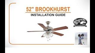 Brookhurst Ceiling Fan Installation Guide