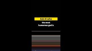 Greek mythology | Ask AI who the most humorous god is #shorts #VIS #myth #AskAI