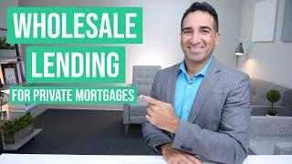 Wholesale Lending for Private Hard Money Loans Explained