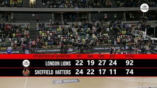 London Lions Vs Sheffield Hatters - 04.02.24