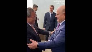 Russian PM Mishustin meets visiting Chinese premier Li Qiang in Moscow