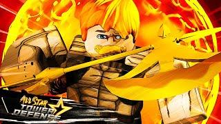 LVL 80 Escanor is on STEROIDS on All Star Tower Defense | Roblox