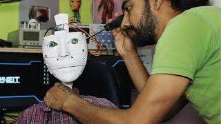 how to make robot head moving using motion sensor at home