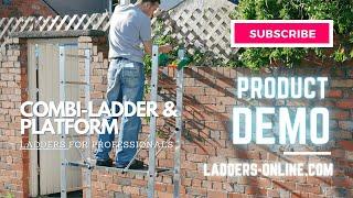 Ultimate 5-Way Combination Ladder & Platform | Versatile DIY Ladder Demo by Ladders-Online