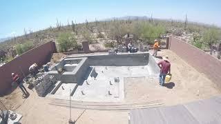 Our Pool Build Marana AZ | built by Cimarron Circle