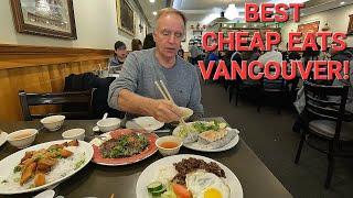 Vancouver Cheap Eats Food Tour! Best Budget Friendly Options in Vancouver!