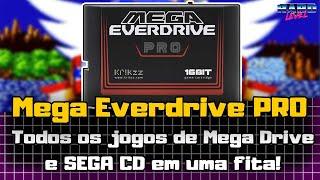 Mega Everdrive PRO - Todos os jogos de Mega Drive e SEGA CD numa fita só! Unboxing e Review!