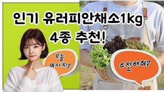 ️인기 유러피안채소1kg️ 4종추천! 신선하고 고품질의 유러피안채소1kg 가격 비교.