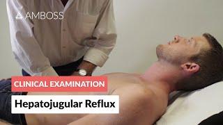 Testing the Hepatojugular Reflux - Clinical Examination