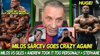 Milos Sarcev GOES CRAZY at Giles Thomas + Andrew Jacked TOOK IT TOO PERSONALLY + Stephane Matala
