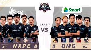 DOGIE VS Z4PNU! NXPE VS OMEGA GAME 1 | MPL-PH S8