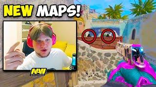 PROS PLAY NEW MAPS IN CS2 UPDATE! S1MPLE EXPOSES CHEATERS! CS2 Twitch Clips