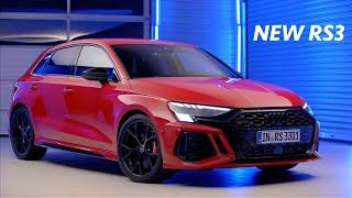 NEW Audi RS3 2022 - CRAZY FIRST LOOK YOU MUST WATCH NOW!!! (NEW Exterior - Interior DETAILS) 400 HP