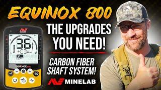 The MANDATORY Upgrades - Minelab Equinox 800 - Installed