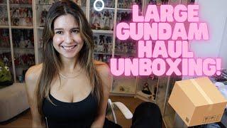 Gundam P.O. Box unboxing haul!!