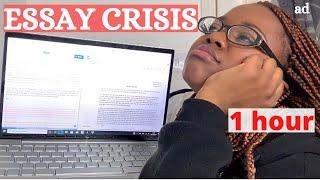 writing 1,000 words in 1 HOUR | Harvard Uni stress.