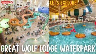 Let's explore Great Wolf Lodge Waterpark & Resort, Grapevine TX | Indoor waterpark