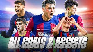 ALL PEDRI GOALS and ASSISTS!