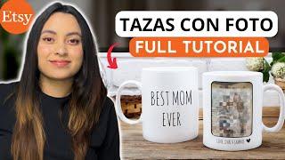 How to Make MONEY selling Personalized Photo Mugs on Etsy from home 2024