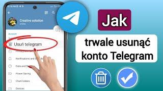 Как удалить учетную запись Telegram 2024 навсегда |  Удалить аккаунт Telegram