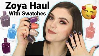 ZOYA NAIL POLISH HAUL | WITH NAIL SWATCHES 2021 