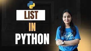 List Data Type In Python | Python Tutorials for Beginners in Hindi | List Methods and Functions