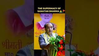 The Supermacy of Sanatan Dharma| #shorts #sudhanshutrivedi #sanatandharma #shortsfeed #facts #hindu