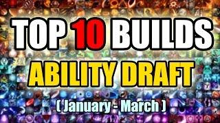 [TOP 10] THE BEST ABILITY DRAFT BUILDS | Dota 2