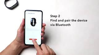 How to pair Band 5 to your phone