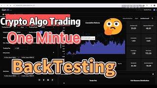 One Minute Backtesting (Beta Testing)