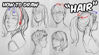 How to Draw Hair