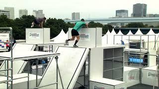 EGLI Linus - PAWSON Brodie (SUI-AUS) - 2022 Parkour Worlds, Tokyo (JPN) Qualification Parkour Speed