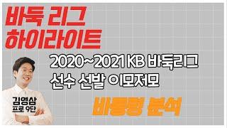 2020~ 2021 KB 바둑리그 선수선발!! | 김영삼 프로바둑9단 2020.10.14