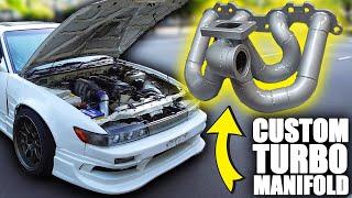 Building a Custom TURBO Manifold - SR20 S13