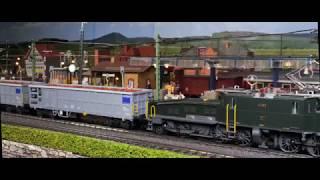 Märklin 39567 Insider rangier Krokodil mit Hochbordwagen 46912  4K UHD 60 fps Panavision 2.35