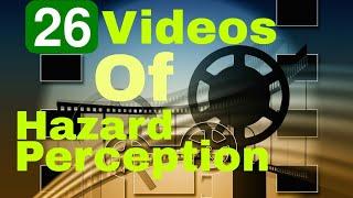 26 Videos Of Hazard Perception With Scoring Window & Explanation As Well,learn hazard while driving.