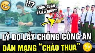 Cô gái giải thích lí do "LẤY CHỒNG C.A" khiến dân mạng "NGẢ NÓN": trend này chị là nhất | TÁM TV