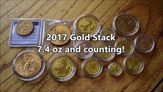 2017 Gold Stack - 7.4 oz and counting!