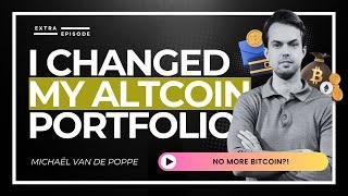 SPECIAL VIDEO: I CHANGED MY ALTCOIN PORTFOLIO