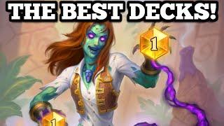 The FIVE BEST DECKS to get LEGEND in Perils in Paradise | Hearthstone