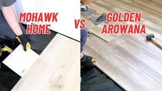 Golden Arowana vs Mohawk Home - The Best Vinyl Plank Flooring from Costco