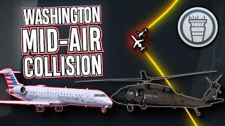 Mid-Air Collision Over Washington [ATC Audio]