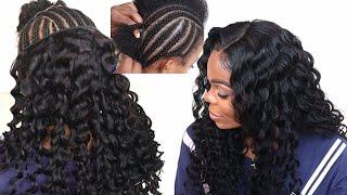 INCREDIBLY DETAILED* Human Hair Bundles Traditional Sew-in Tutorial | ft.Queen Virgin Remy